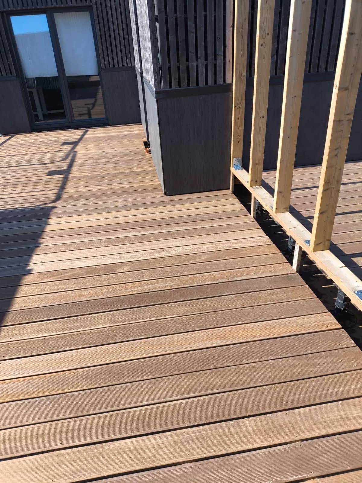 Détails de finition terrasse